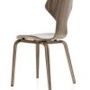 Grand Prix ™ Klassisk Arne Jacobsen stol med træben fra siden