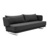 Jasper sofa i mørkegrå har et stilrent og moderne designudtryk, designet af busk+hertzog