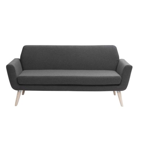 Scope sofa i mørkegrå er en enkel og klassisk 2 personers sofa, designet af Robert Zoller