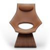 TA001 Dream Chair læderbetræk, Design: Tadao Ando, Carl Hansen & Søn. Kan anvendes til indretning af chefkontoret