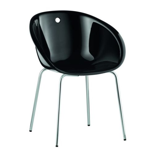 Gliss stol med 4 ben, italiensk design, smart stol, lækker stol