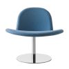 Orlando swivel stol i lyseblå kombinerer enkelt design med komfort