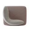 Chat loungestol i grå, udformet i materialer af høj kvalitet for super komfort