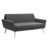 Scope sofa i mørkegrå, 2 personers sofa, kan anvendes til indretning af f.eks. offentlige og private miljøer